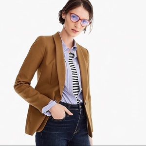 J.Crew Dover Blazer in Italian Wool - Camel